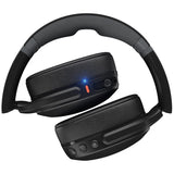 Skullcandy Crusher Evo Sensory Bass Bluetooth Flat-Folding Over-Ear Headphones with Mic and 3.5-mm Aux Input, up to 40 Hours of Play Time, Black