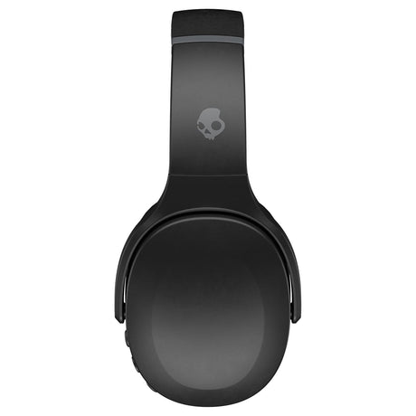 Skullcandy Crusher Evo Sensory Bass Bluetooth Flat-Folding Over-Ear Headphones with Mic and 3.5-mm Aux Input, up to 40 Hours of Play Time, Black