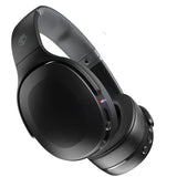 Skullcandy Crusher Evo Sensory Bass Bluetooth Flat-Folding Over-Ear Headphones with Mic and 3.5-mm Aux Input, up to 40 Hours of Play Time, Black
