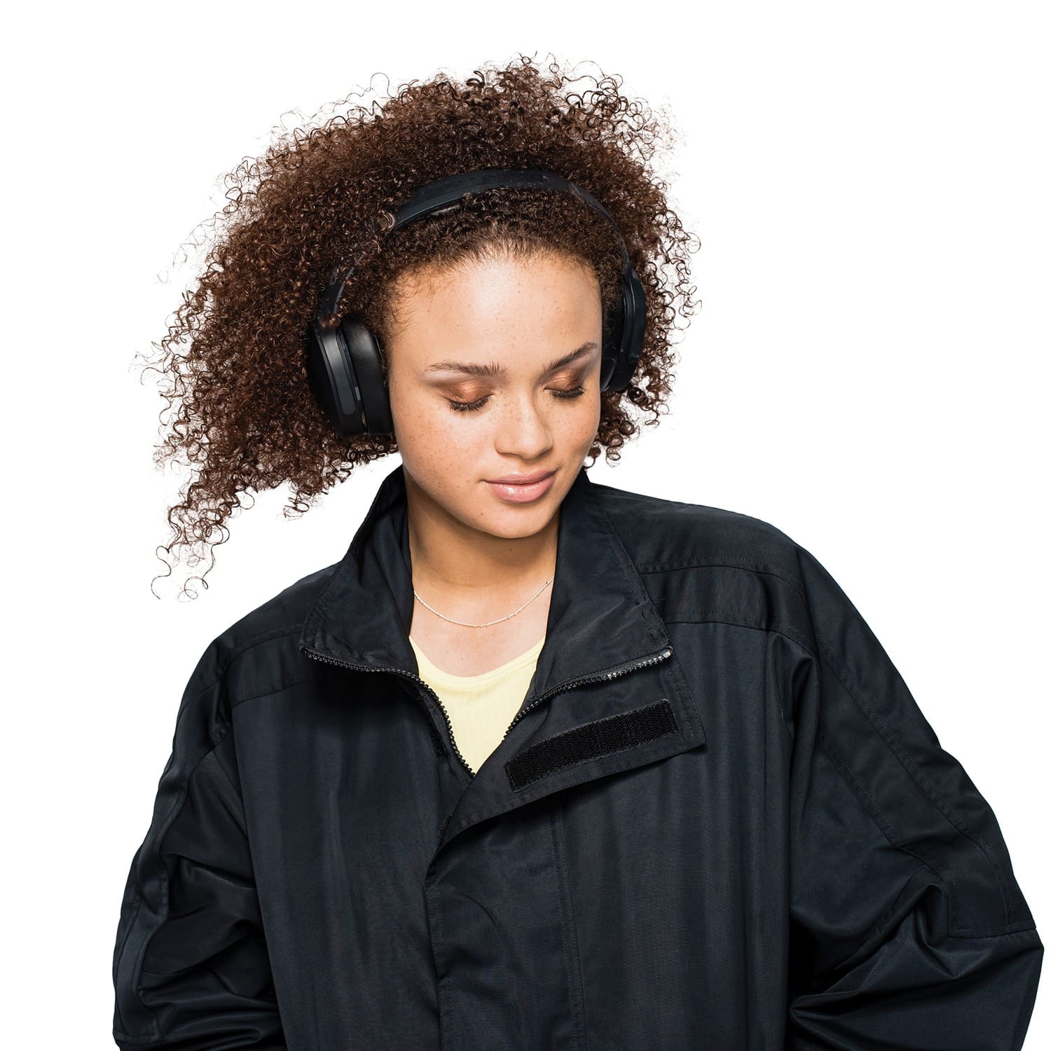 Skullcandy Hesh ANC Bluetooth Folding Over-Ear Headphones with Mics and 3.5-mm Aux Input, Stay-Aware Mode, up to 22 Hours Play Time, Black