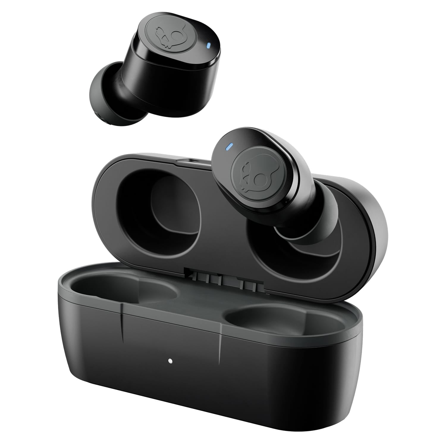 Skullcandy Jib True 2 TWS Bluetooth In-Ear Earbuds with Mic and Charging Case, up to 33 Hours Play Time, IPX4 Sweat-Resistant, True Black