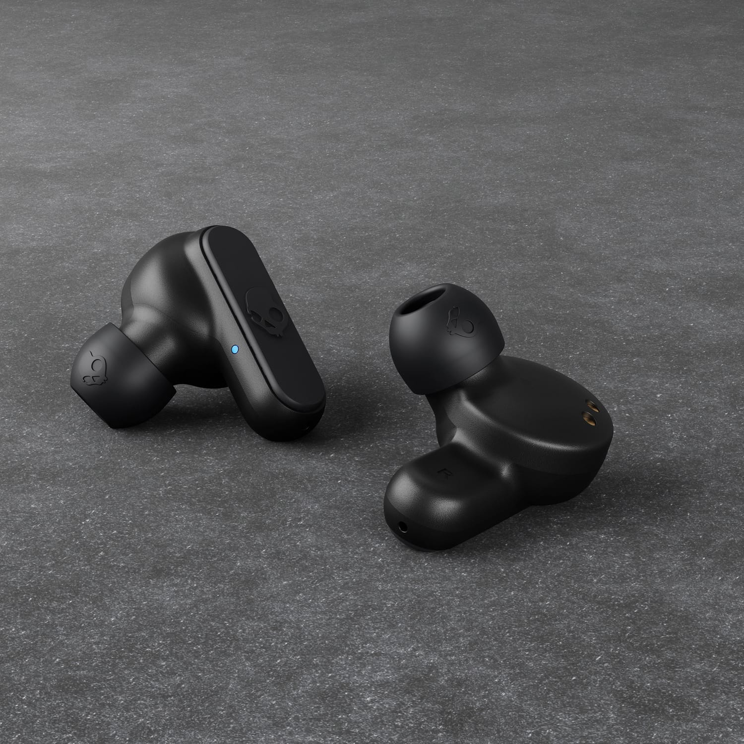 Skullcandy Dime True 2 TWS Bluetooth In-Ear Earbuds with Mic and Charging Case, up to 12 Hours Play Time, IPX4 Sweat-Resistant, True Black