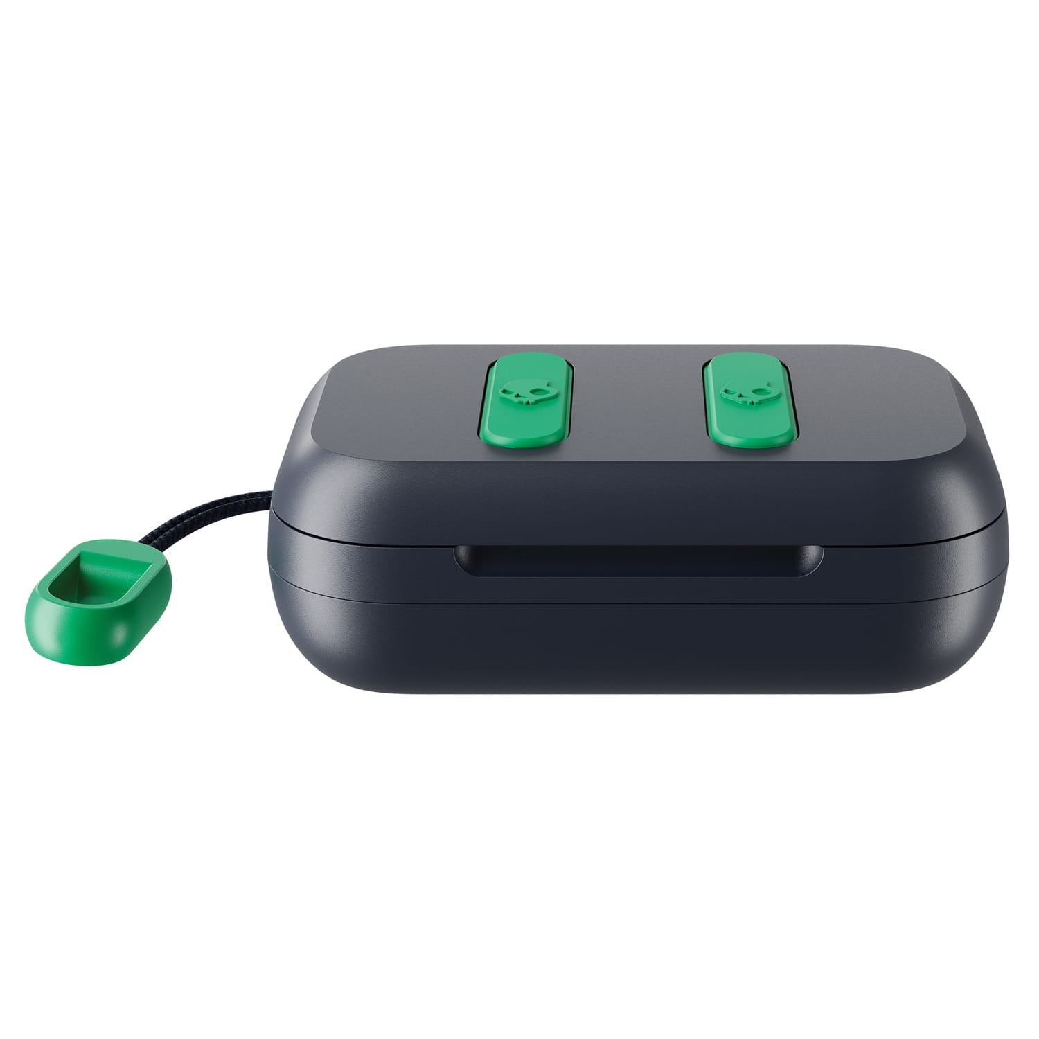 Skullcandy Dime True 2 TWS Bluetooth In-Ear Earbuds with Mic and Charging Case, up to 12 Hours Play Time, IPX4 Sweat-Resistant, Dark Blue/Green
