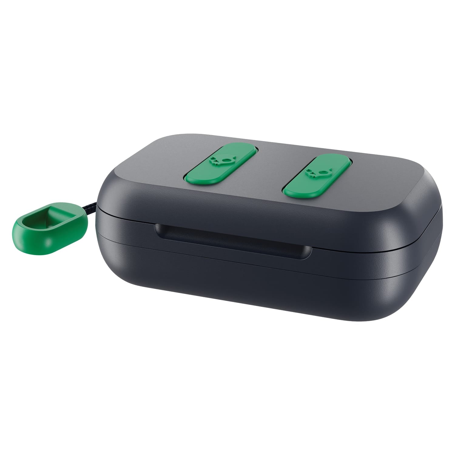 Skullcandy Dime True 2 TWS Bluetooth In-Ear Earbuds with Mic and Charging Case, up to 12 Hours Play Time, IPX4 Sweat-Resistant, Dark Blue/Green