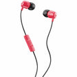 Skullcandy Jib Wired In-Ear Earbuds with In-Line Mic and 3.5-mm Connector, Red