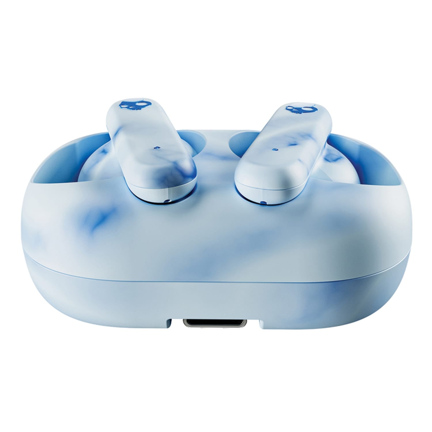 Skullcandy EcoBuds TWS Bluetooth In-Ear Earbuds with Mic and Battery-Free Charging Dock, up to 8 Hours Play Time, Sweat/Water-Resistant
