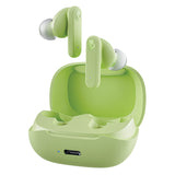 Skullcandy Smokin’ Buds TWS Bluetooth In-Ear Earbuds with Mic and Charging Case, up to 20 Hours of Play Time, IPX4 Sweat-Resistant, Matcha