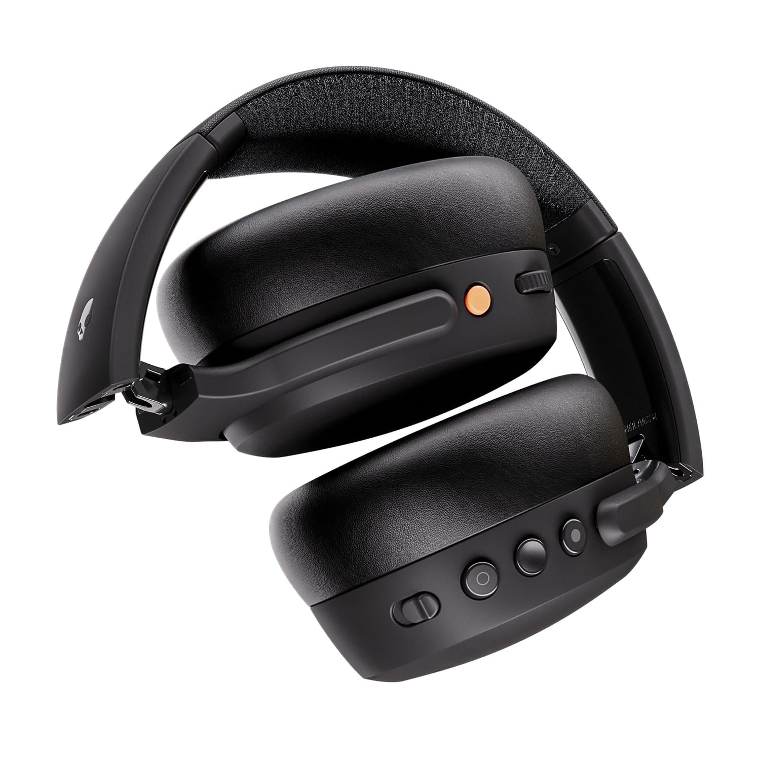 Skullcandy Crusher ANC 2 Sensory Bass Bluetooth Folding Over-Ear Headphones with Mics and 3.5-mm Aux Input, Clear Voice, up to 60 Hours Play Time