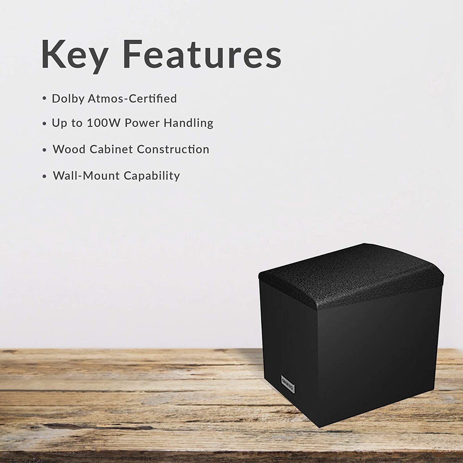 Onkyo SKH-410 Dolby Atmos-Enabled Speaker System Pair Black
