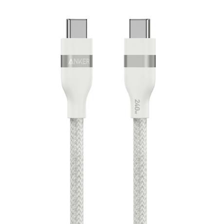 Anker USB-C to USB-C Cable (3 ft / 6 ft, 240W, Upcycled-Braided)