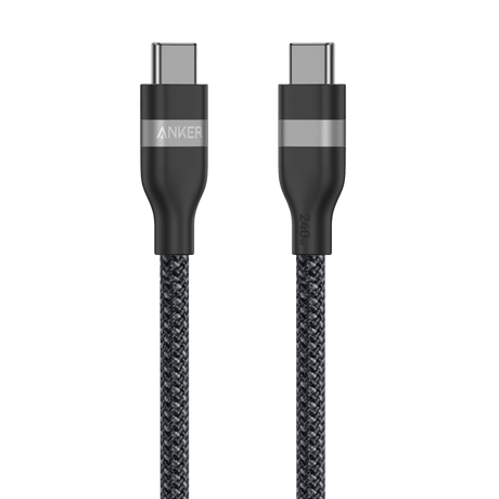 Anker USB-C to USB-C Cable (3 ft / 6 ft, 240W, Upcycled-Braided)