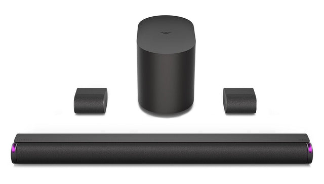 Vizio 36" 5.1.2 Ch Dolby Atmos Soundbar System with Dolby Atmos and DTS:X, Black - Open Box