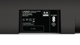 Vizio 36" 5.1.2 Ch Dolby Atmos Soundbar System with Dolby Atmos and DTS:X, Black - Open Box