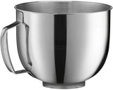 Cuisinart 5.5-Quart Stand Mixer, Brushed Chrome, Red - Certified Refurbished