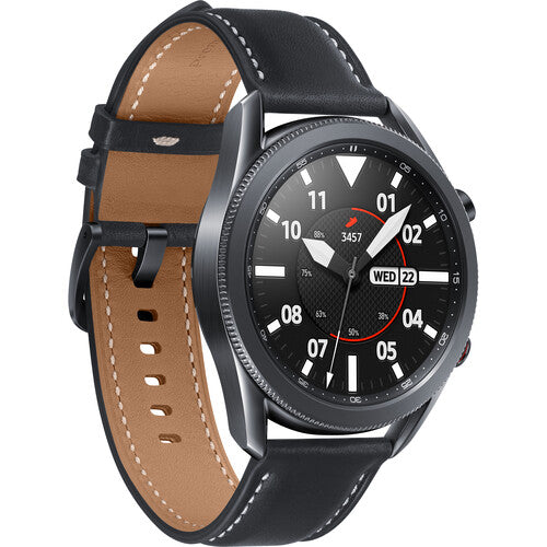 Samsung SM-R845UZKAXAR-RB Galaxy Watch 3 45mm 4G LTE Black Certified Refurbished