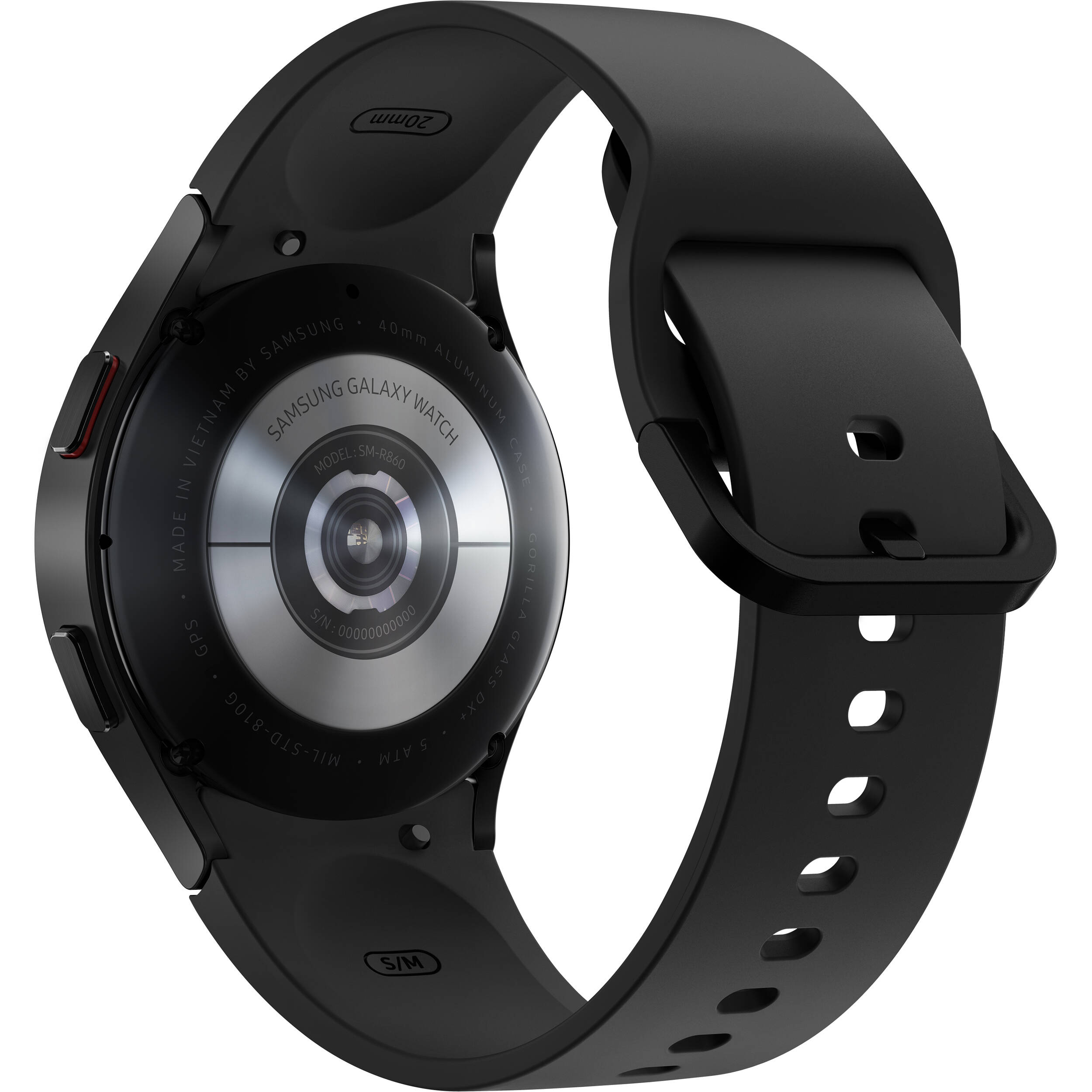 Samsung SM-R860NZKAXAA-RB Galaxy Watch4 40mm Bluetooth, Black - Certified Refurbished