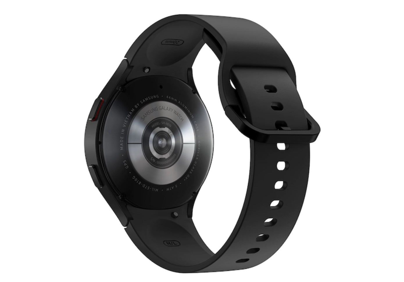 Samsung SM-R870NZKCXAA-RB Galaxy Watch4 44mm Bluetooth Smartwatch, Black - Certified Refurbished