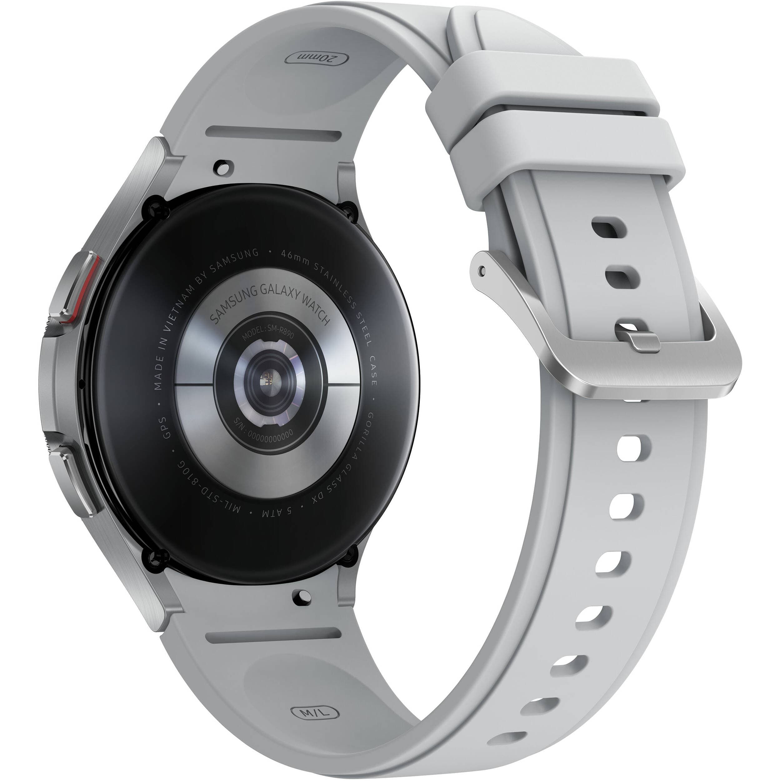 Samsung Galaxy Watch4 Classic 46mm Bluetooth Smartwatch Silver - Certified Refurbished