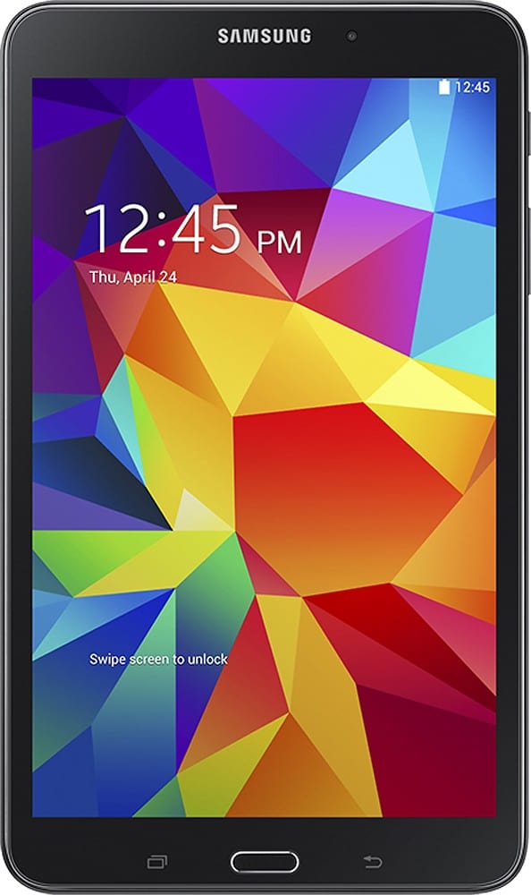 Samsung 8.0" Galaxy Tab 4 16GB Wi-Fi + 4G LTE Android Tablet, Black - Certified Refurbished