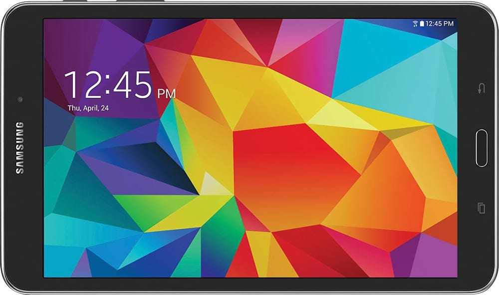 Samsung 8.0" Galaxy Tab 4 16GB Wi-Fi + 4G LTE Android Tablet, Black - Certified Refurbished