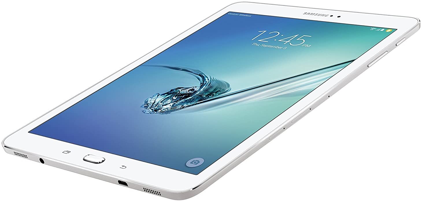 Samsung 9.7" Galaxy Tab S2 32GB Wi-Fi + 4G LTE Android Tablet, White - Certified Refurbished