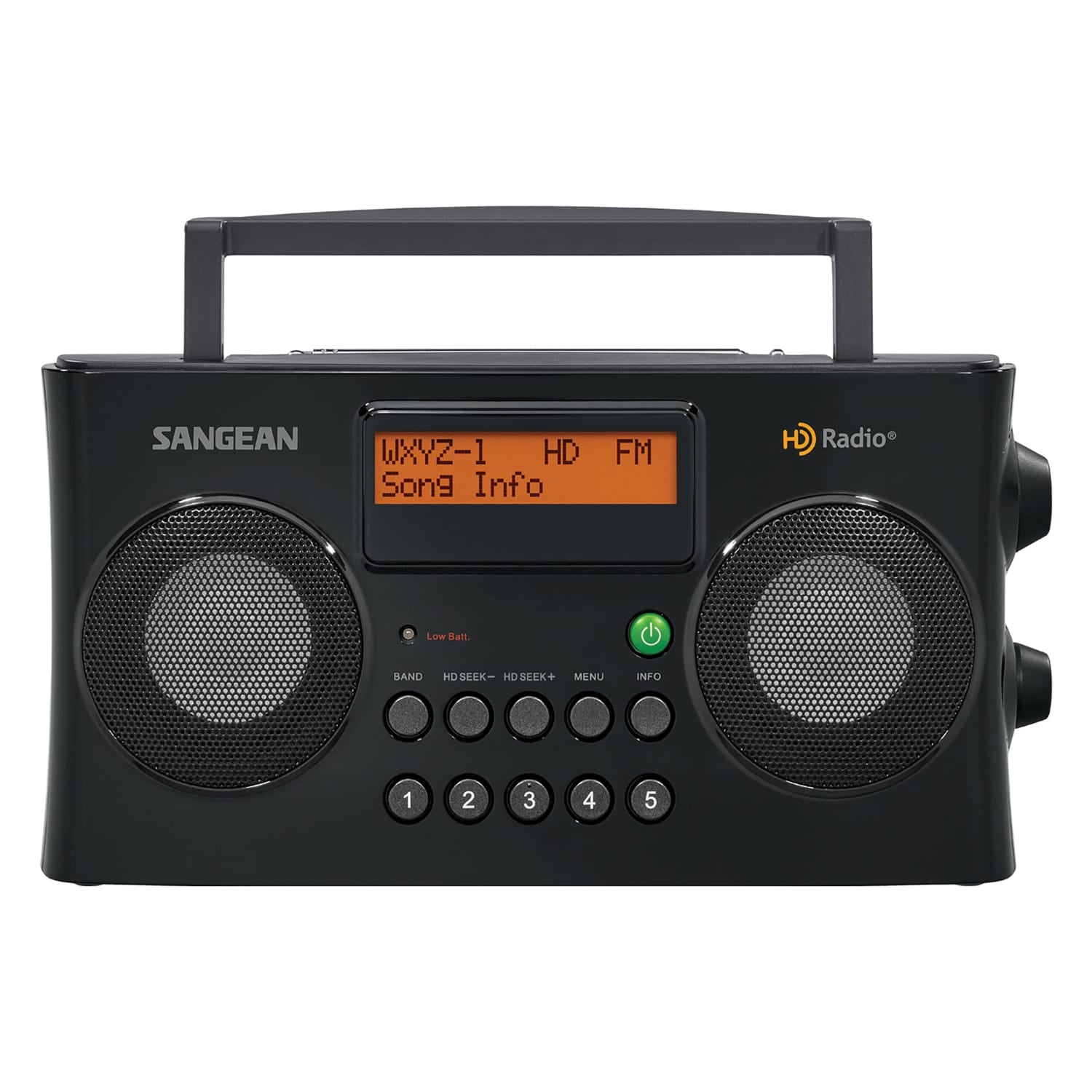 Sangean HDR-16 Portable HD Radio/FM-Stereo/AM Digital Radio