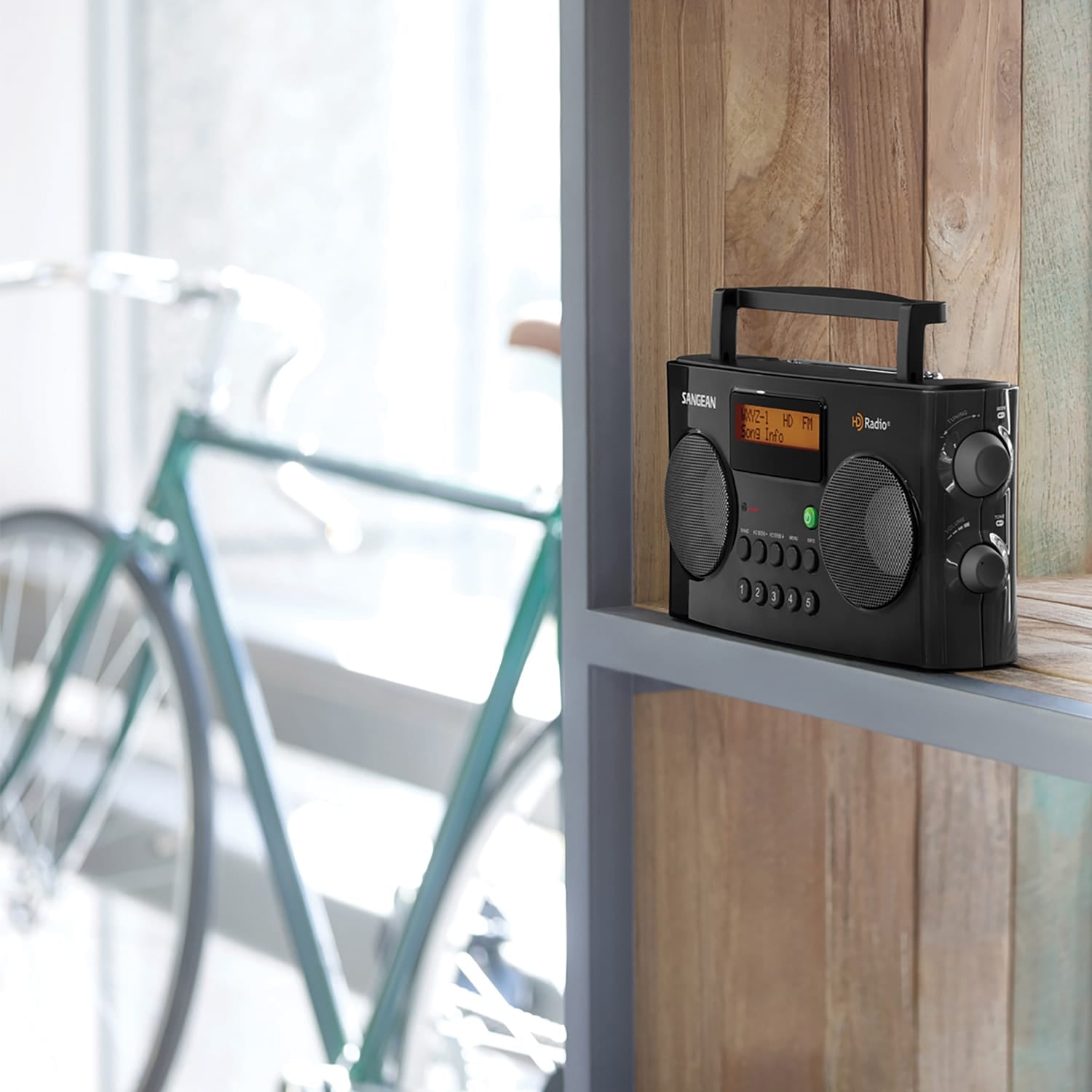 Sangean HDR-16 Portable HD Radio/FM-Stereo/AM Digital Radio