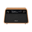 Sangean HD Radio/AM/FM-RDS/Bluetooth Wooden Cabinet Tabletop Radio, Natural Cherry, HDR-19