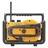 Sangean LUNCHBOX Portable FM/AM Ultra-Rugged Utility Worksite Digital Radio, Yellow
