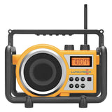 Sangean LUNCHBOX Portable FM/AM Ultra-Rugged Utility Worksite Digital Radio, Yellow