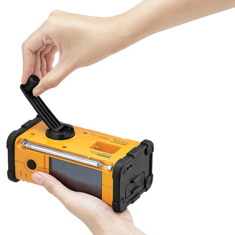 Sangean AM/FM/NOAA Weather Crank Radio