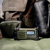 Sangean Portable AM/FM Portable Weather Radio, Forest Green, MMR-99 FCC