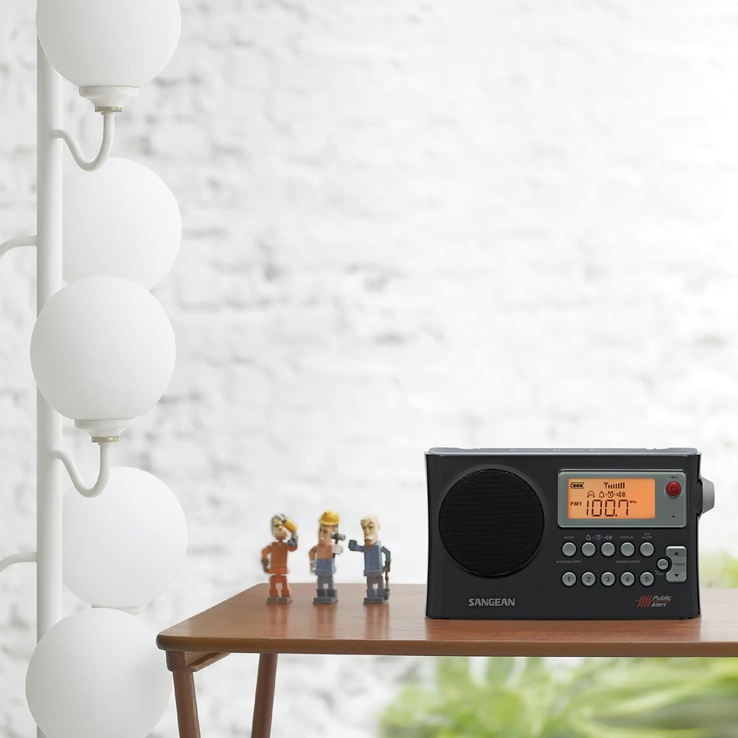 Sangean AM/FM/NOAA Weather Alert Portable Radio