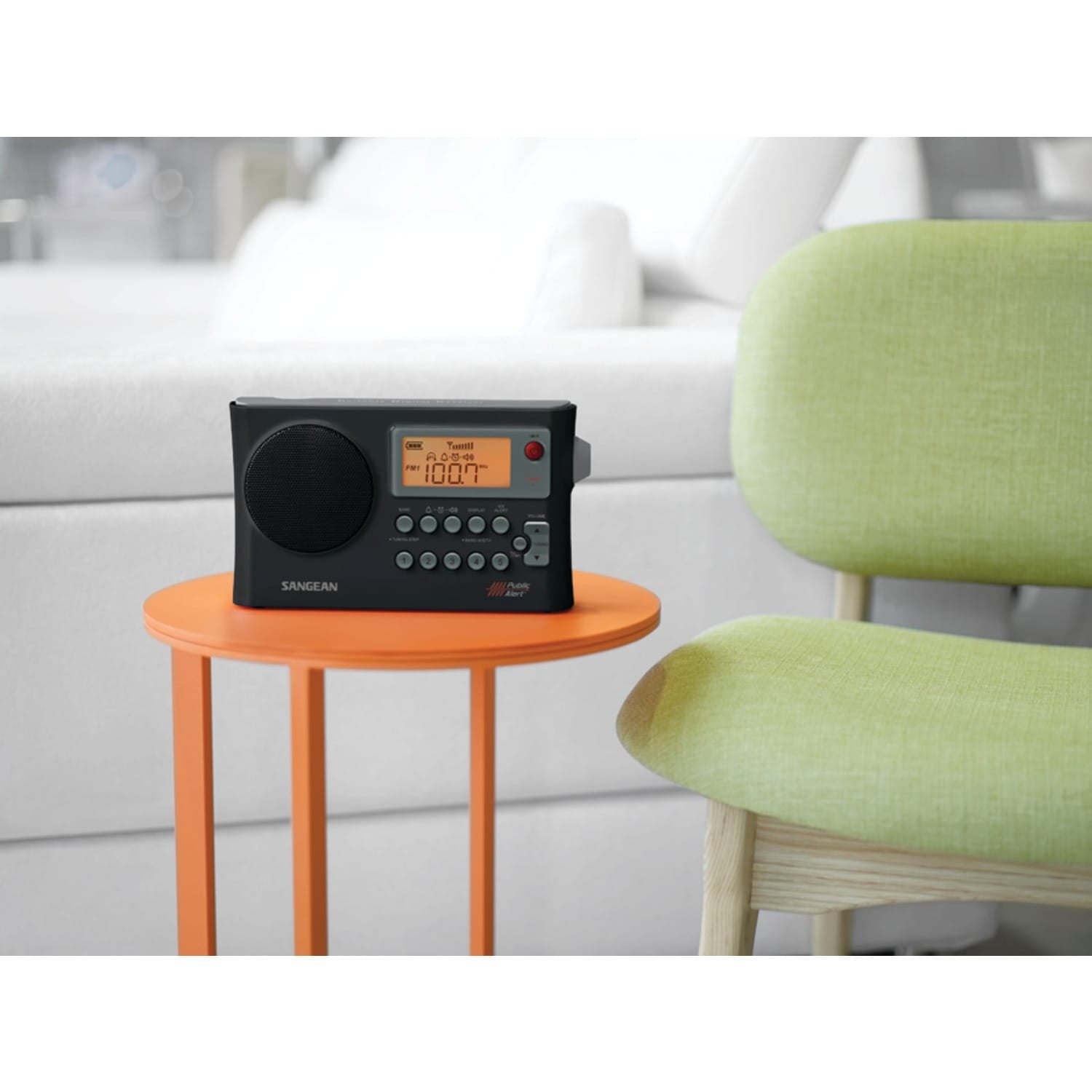 Sangean AM/FM/NOAA Weather Alert Portable Radio