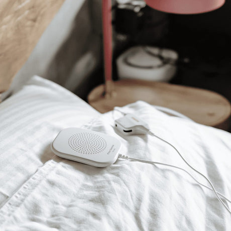 Sangean Pillow Speaker with In-Line Volume Control and Amplifier, White, PS-300