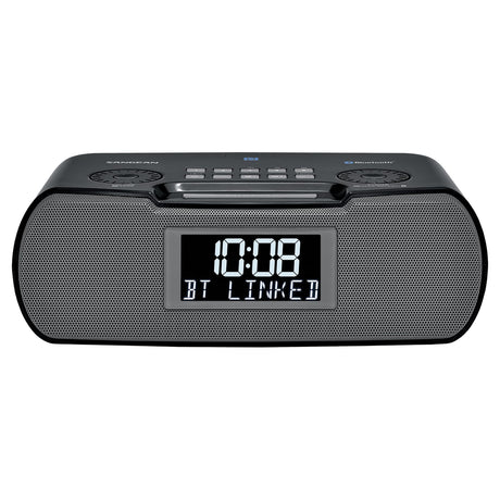 Sangean Digital AM/FM-RDS/Bluetooth Clock Radio with USB Charger