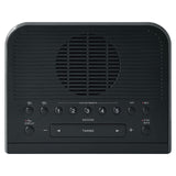 Sangean AM/FM Digital Tuning Clock Radio, Black