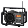 Sangean LUNCHBOX Portable FM/AM Ultra-Rugged Utility Worksite Digital Radio, Gray/Black