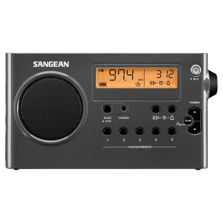 Sangean SG-106 Portable AM/FM Rechargeable Compact Digital Tuning Radio