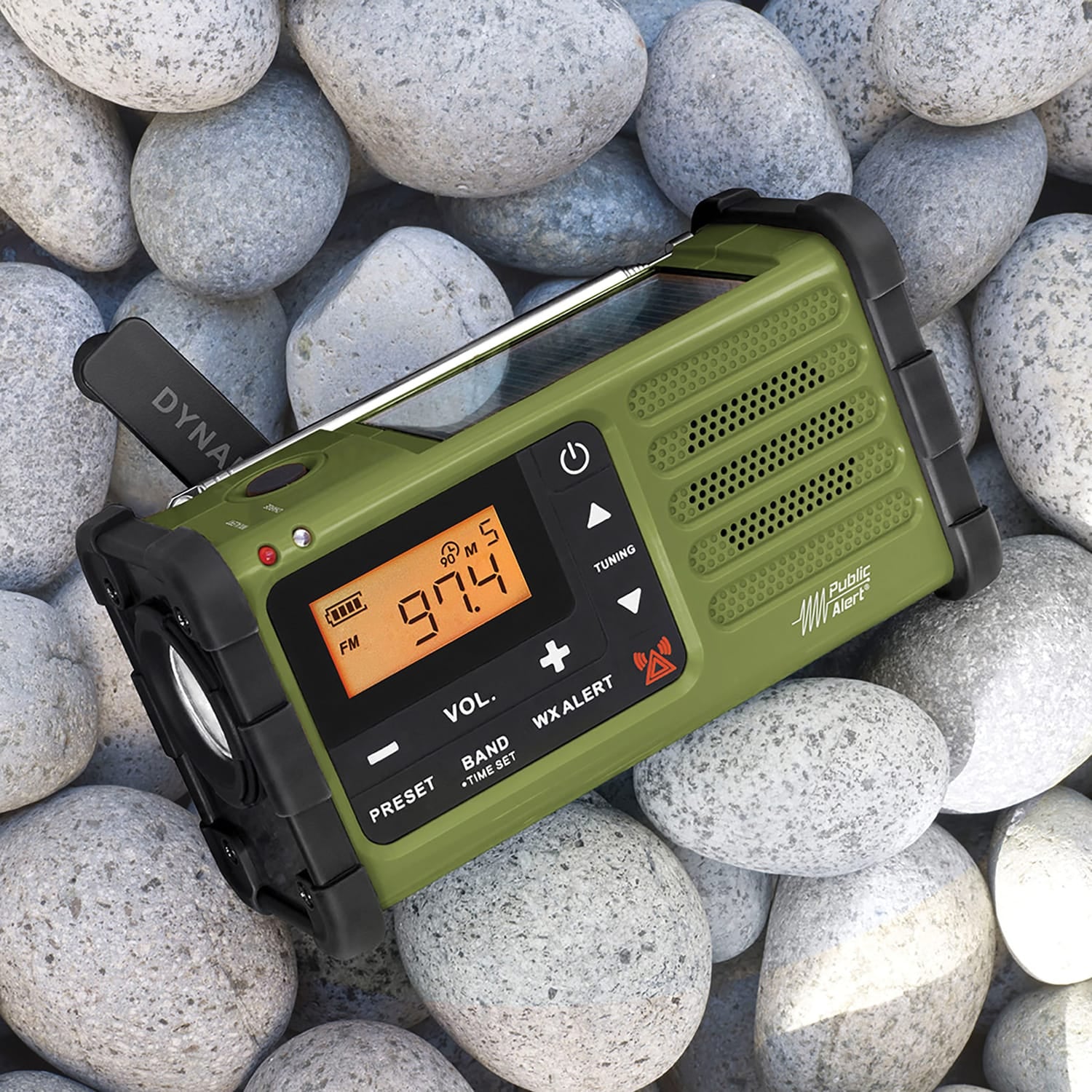 Sangean AM/FM Multi-Powered Weather Emergency Radio