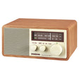 Sangean WR-11 Hi-Fi Tabletop Retro Wooden Cabinet AM/FM Analog Radio Receiver
