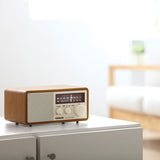 Sangean WR-11 Hi-Fi Tabletop Retro Wooden Cabinet AM/FM Analog Radio Receiver