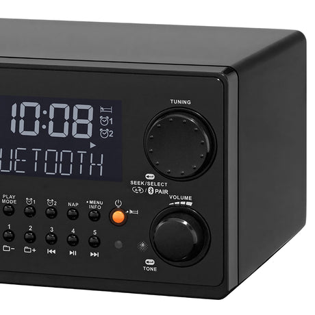 Sangean WR-22 FM-RBDS/AM/USB Bluetooth Digital Tabletop Radio with Remote