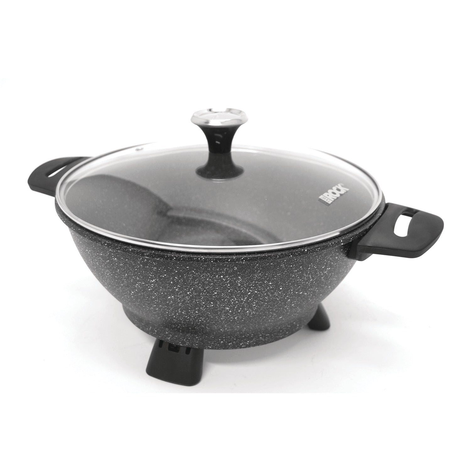THE ROCK by Starfrit Electric Multi-Use Pot with Bakelite Handles
