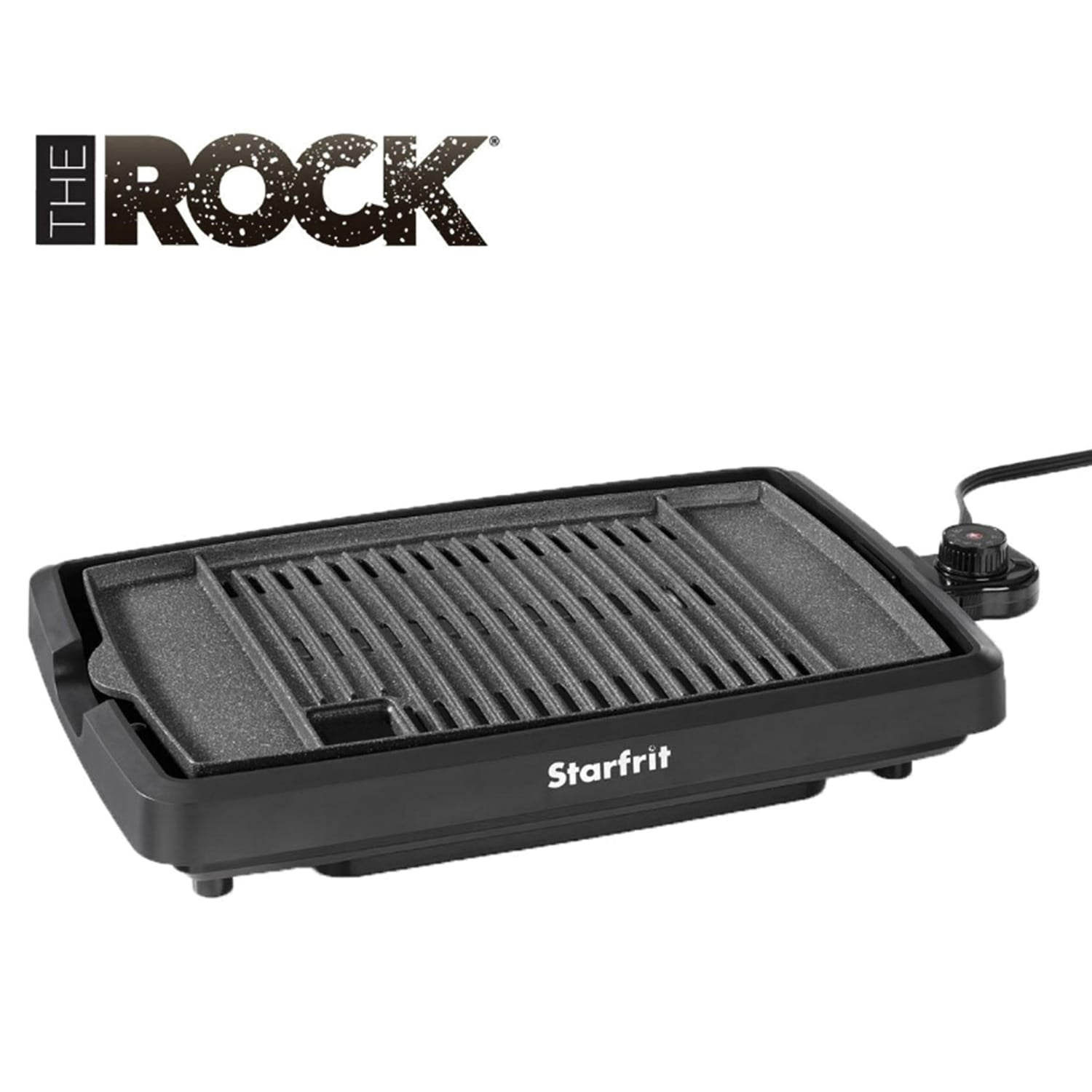 THE ROCK by Starfrit Indoor Smokeless Electric BBQ Grill
