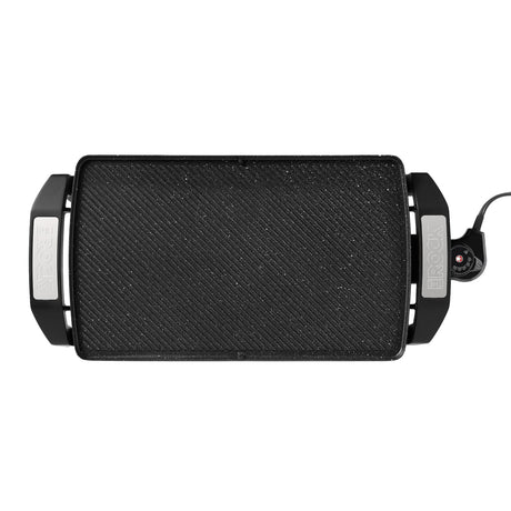 THE ROCK by Starfrit 16.5 In. x 9.75 In. Electric Reversible Grill/Griddle