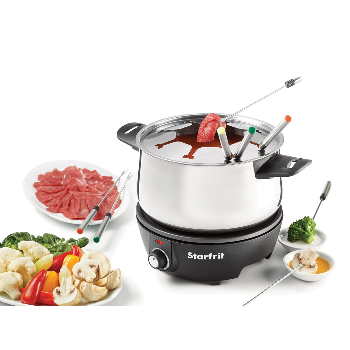 Starfrit 3.2-Quart Electric Fondue Set