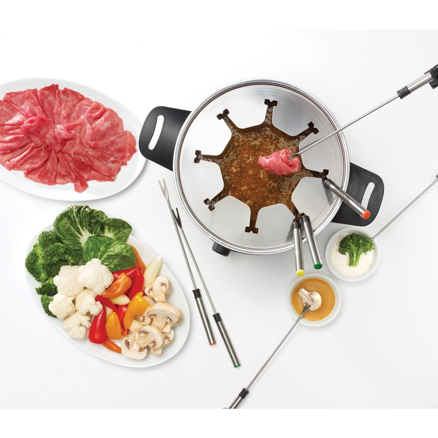 Starfrit 3.2-Quart Electric Fondue Set