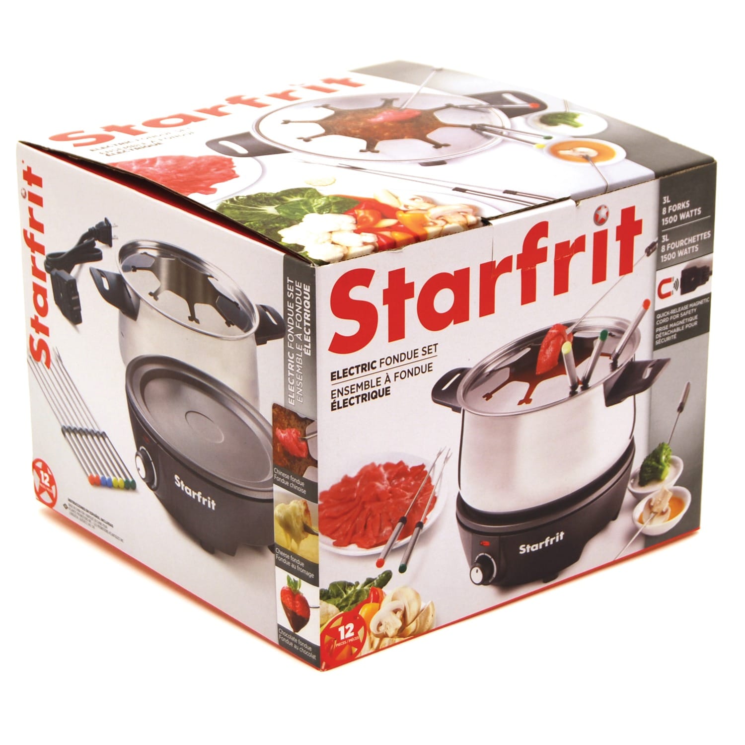Starfrit 3.2-Quart Electric Fondue Set