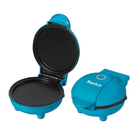 Starfrit 4-In. Electric Mini Pancake Maker, Blue